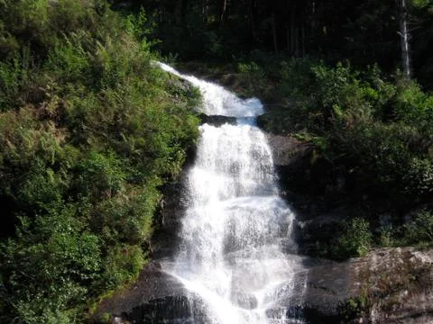 AlaskaWatrerfall2 Stock Photos