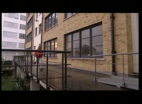 Alastair Morrison speaking about setting up a photography set, UK 1997 Stock Footage 159722998