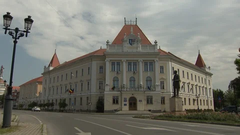 Alba Iulia Prefecture 스톡 동영상 86422102