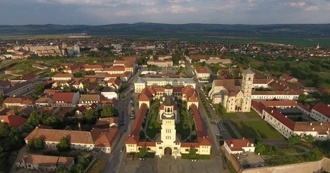 Alba Iulia Romania Video stock 78000166