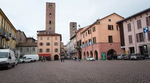 Alba Plaza Time Lapse Stock Footage 59140220