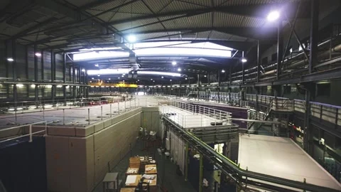 ALBA synchrotron building interior 스톡 동영상 229902243