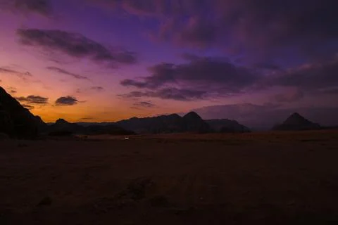Alba wadi rum Stock Photos