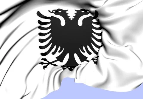 Albanian eagle Stock Illustration