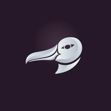 Albatross logo vector Stock Illustration
