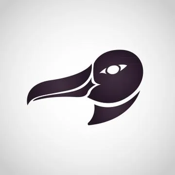Albatross logo vector Stock Illustration