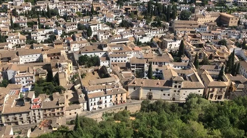 Albayzin Spain, Granada Stock Footage 124159714