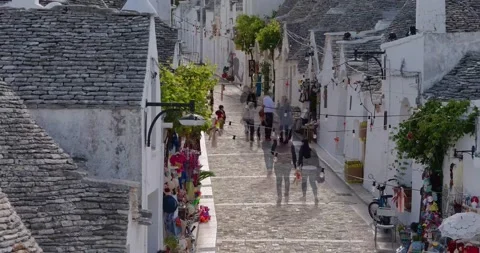 Alberobello time lapse Stock Footage 141568764