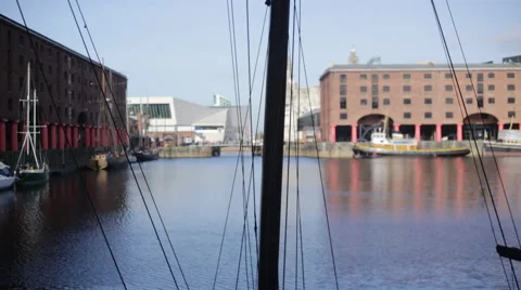 Albert Dock 库存影片 42798023