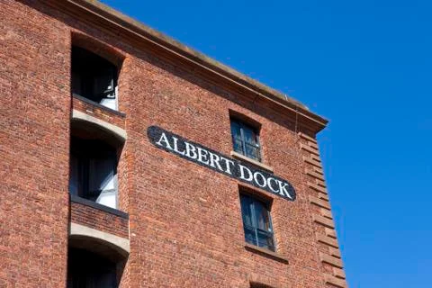 Albert Dock in Liverpool Stock Photos