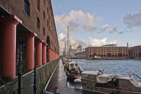 Albert Dock Liverpool Foto stock