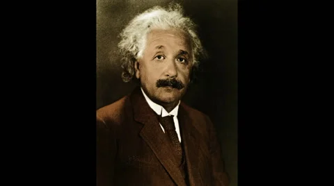 Albert Einstein Stock Footage 64822980