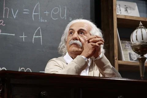Albert Einstein - most famous physicist of all time, Nobel laureate Fotos de archivo