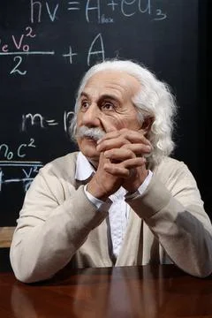 Albert Einstein - most famous physicist of all time, Nobel laureate Фото
