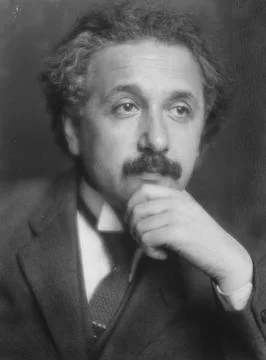Albert Einstein Foto stock