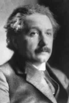Albert Einstein Foto stock