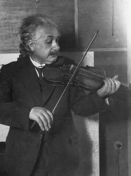 Albert Einstein Foto stock