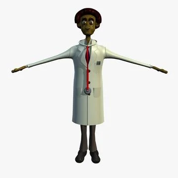 Albert The Medical Doctor 3D Model