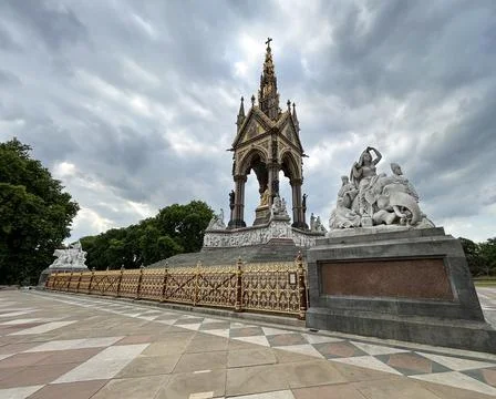 The Albert Memorial Stock Photos