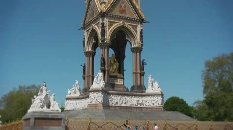 Albert royal memorial Video stock 11113304