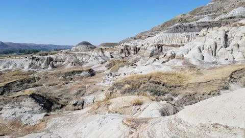 Alberta Badlands Fotos de archivo