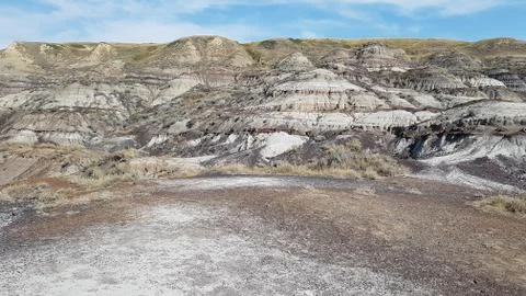 Alberta Badlands Fotos de archivo