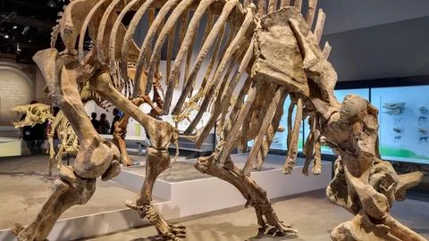 Alberta, Canada - August 06, 2023: Drumheller Museum in Alberta, Canada Foto stock