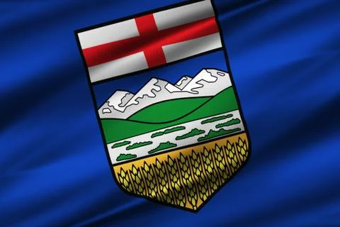 Alberta Stock Illustration
