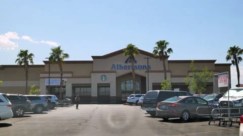 Albertsons store Stock Footage 156940354