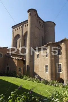 Albi's Toulouse Lautrec museum Stock Photos