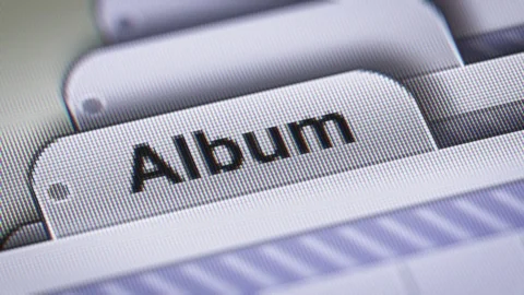 "Album" on The File. Stock Footage 73476494