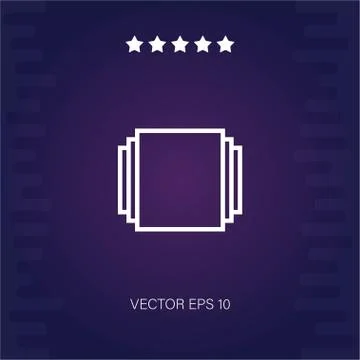 Albums vector icon Stock Illustration