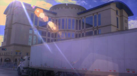 Albuquerque nm courthouse Stock Footage 36979751
