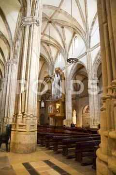Alcalá de henares cathedral (spain) Stock Photos
