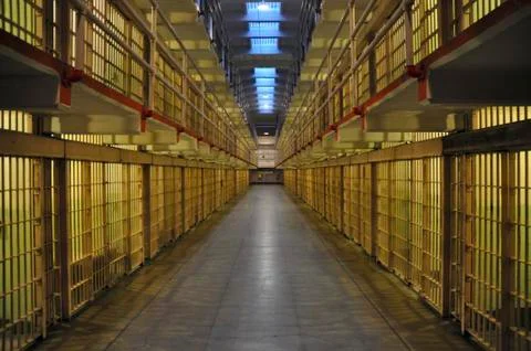 Alcatraz Cells Stock Photos