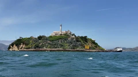 Alcatraz Close Up Stock Footage 135175484