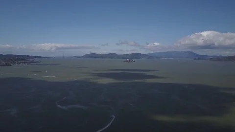 Alcatraz in the Distance Video stock 73451609