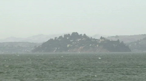 Alcatraz to Helm Zoom Stock Footage 726182