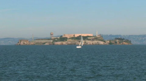 Alcatraz Island Stock Footage 591189