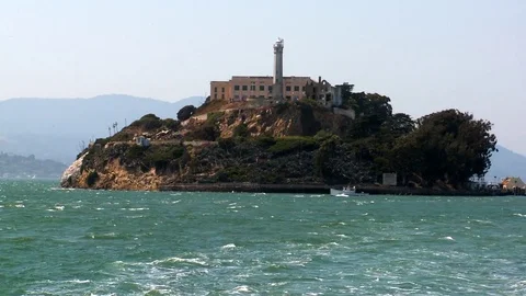 Alcatraz island Stock Footage 84578909