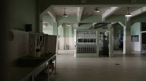 Alcatraz Kitchen Stock Footage 605890