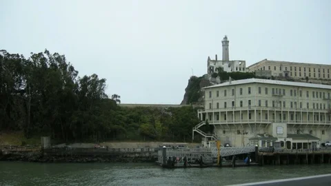 Alcatraz prison cells Stock Footage 77188915