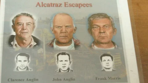 Alcatraz prison cells Stock Footage 77188954