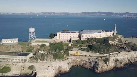 Alcatraz prison Stock Footage 83743776