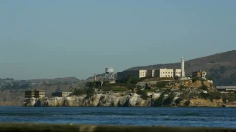 Alcatraz Prison Medium Shot Stock-Footage 22396427