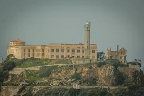 Alcatraz Prison Foto stock