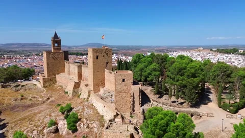The Alcazaba of Antequera Stock Footage 285655630