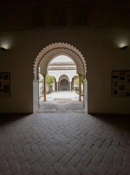 Alcazar of Malaga Stock Illustration