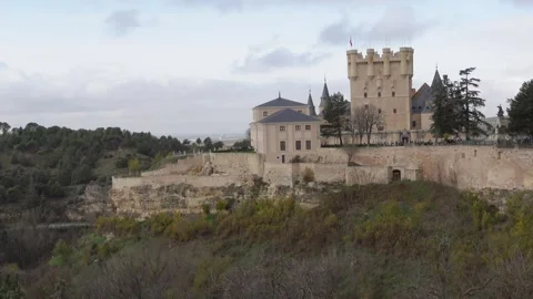 Alcázar of Segovia Stock Footage 294821625