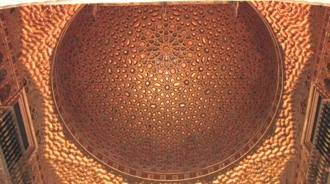 Alcázares Reales de Sevilla Stock Footage